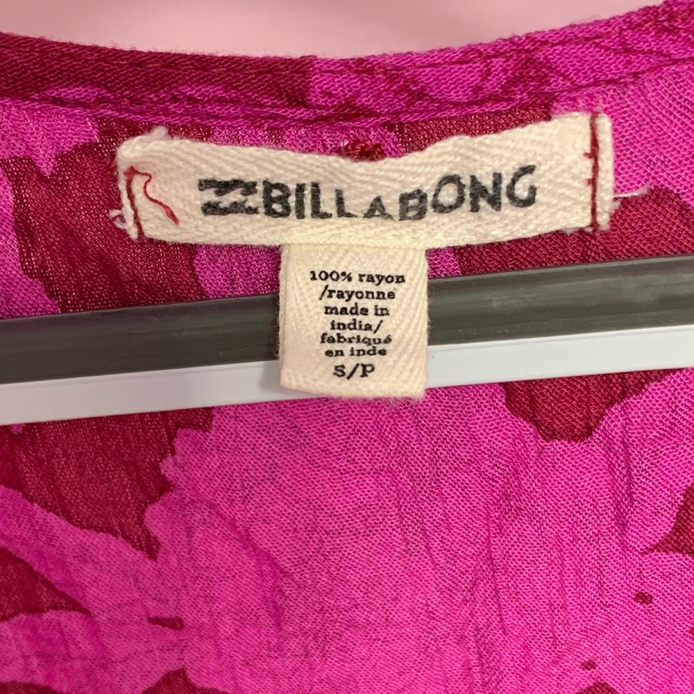 Billabong Floral Pink Dress - Picture 4 of 5